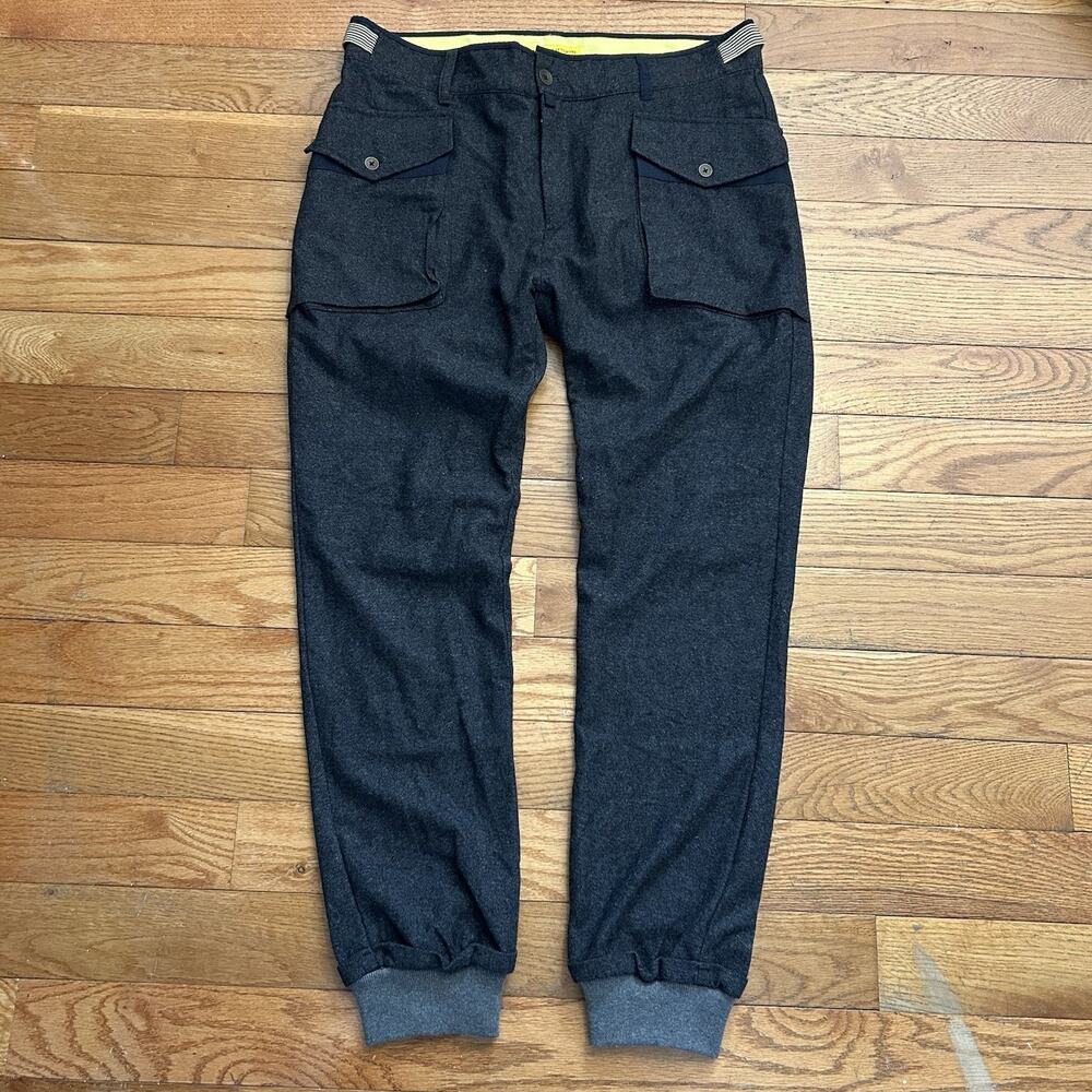 Descendant Of Thieves Wool Cargo Limited Edition Jogger Lined Pants 38x30
